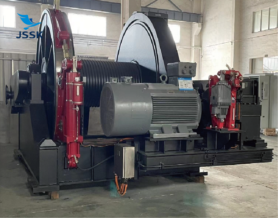 750KN-1300KN電動(dòng)變頻定位絞車