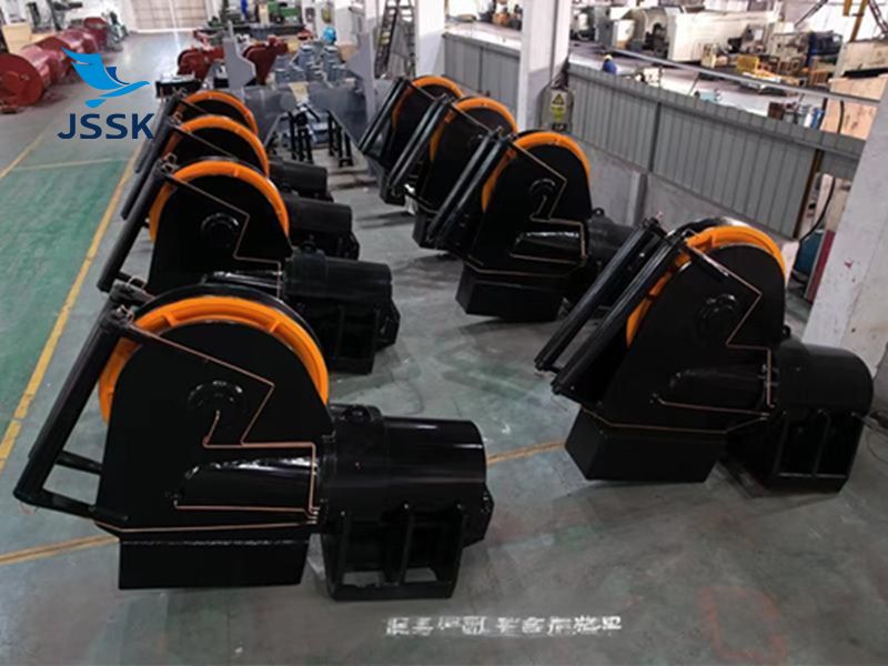 Φ74雙滑輪360°旋轉導纜器