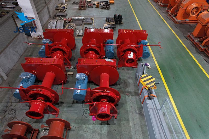 196KN電動(dòng)變頻移貨絞車(chē)